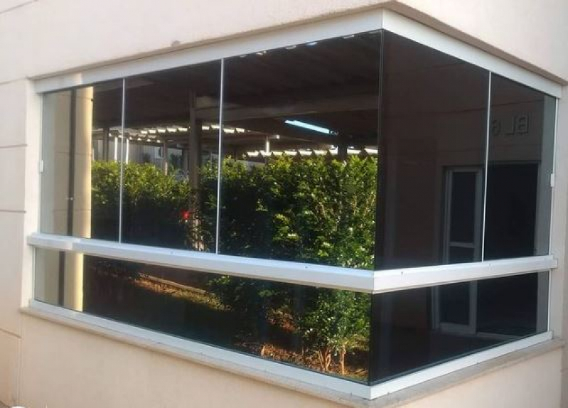 Janela de Vidro para Cozinha Valor Campo Grande - Janela de Vidro Temperado 2 Folhas