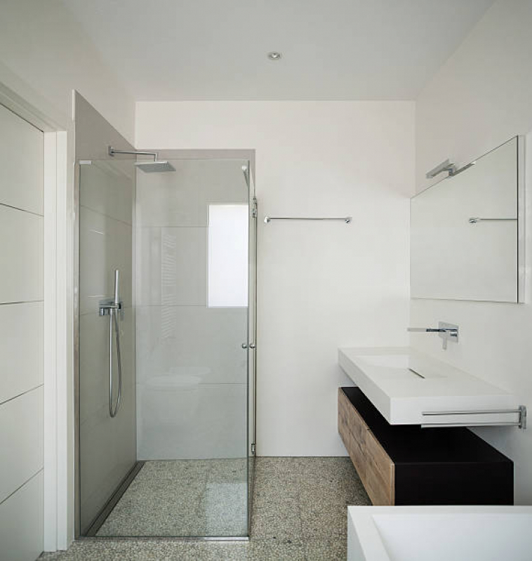 Valor de Vidro de Banheiro Nova Andradina - Vidro para Banheiro